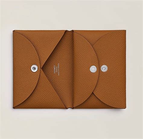 hermes calvi duo wallet|calvi card holder.